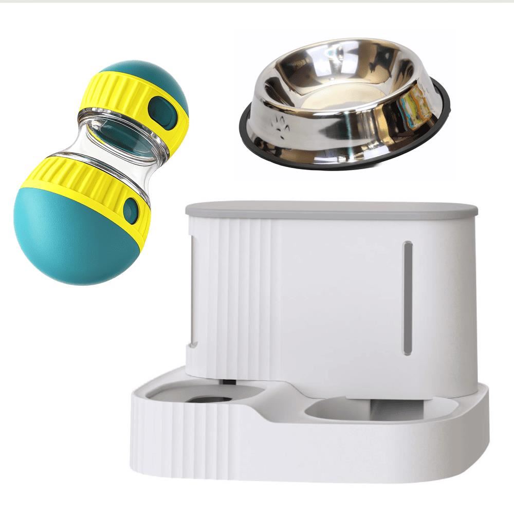 KIT COMEDERO INTELIGENTE PERRO AUTOMÁTICO 3 EN 1